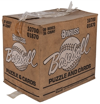 1987 Donruss Baseball Wax Box Near Case 19 Boxes Total 